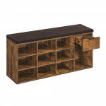 Jalatsiriiul istmega 30x104x48 cm Pruun