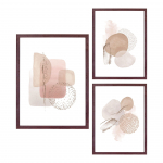 Seinapilt Aspen 3tk tumepruun