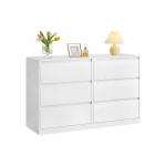 Kummut sahtlitega 40x119.4x75 cm Valge