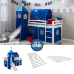 Laste narivoodi lium&auml;ega sinine