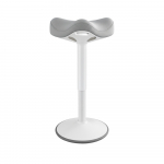 Taburet k&otilde;rgus reguleeritav 58 kuni 83 cm hall