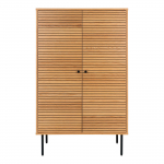 Riidekapp riiulitega Kyoto 80x40x130 cm tamm