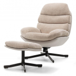 Tugitool jalatoega UNO 102x77.5x90 beež