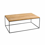 Tammepuidust diivanilaud Tensio 140x80cm tamm