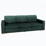 Kolmekohaline diivan 232x95x82 cm avokaado