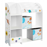 Lastetoa riiul  93x30x100 cm valge