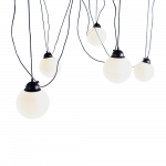 Elutoa laevalgusti Popo Glass M 5 must