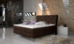 Boxspring voodi Adel 180X200 185x118 cm Pruun