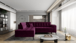 Nurgadiivan Lanvin 260x210x93 cm Tume Lilla