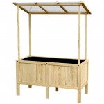 K&otilde;rge lillekast 110x60x152 cm Looduslik