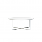 Valge diivanilaud Niko 80 cm