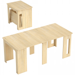 S&ouml;&ouml;gilaud Pikendatav 60-180x85x75 cm helepruub