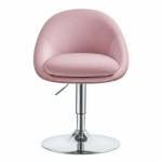 Baaritool 52x50.5x68.5 kuni 80.5 cm Roosa