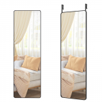 Suur peegel seinale 120x40cm must