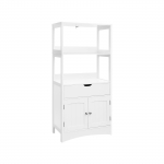 K&otilde;rge vannitoakapp 122cm valge