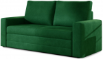 Diivan Wave 150x90x90 cm Tume Roheline