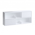 Konsoollaud seinale Asir 120x50x22 cm valge
