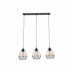 Rippvalgusti Benigne 70x25x110 cm Must