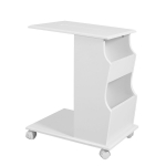 Abilaud ratastel 31x53x63cm valge