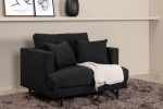 Tugitool Sofia 92x82x104 cm Must