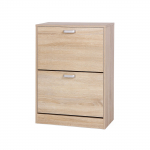 Jalatsikapp sahtlitega 60 x 84 x 24 cm pruun