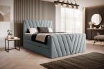 Voodi Candice 160X200 160x133x220 cm Sinine