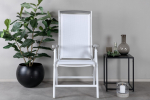 Metallist aiatoolid Albany 60x60x110 Valge