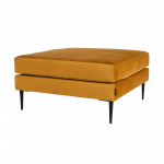 Mooduldiivan tumba 84x83x44 cm kollane