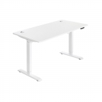 Reguleeritava k&otilde;rgusega laud 140x70x114cm valge