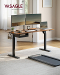 Reguleeritav laud 70x160cm pruun/must