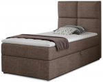 Voodi Rivia 90x200 90x108x209 cm Helepruun