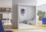 Riidekapp FLOREST 150 150x200x58 Valge