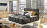 Voodi Edvige+ 180x200 cm Must