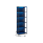 Led valgustusega raamaturiiul 179 cm