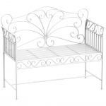 Aiapink seljatoega 114x50 cm Valge