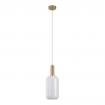 Rippvalgusti Chelsea 13 cm messing valge