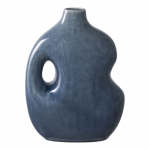 Keraamiline vaas 19 x 10 x25 cm sinine