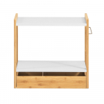 Mikrolaineahju alus 55x35x49 cm valge