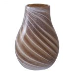 Klaasist vaas 16x23 cm pruun