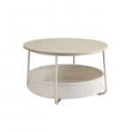 &Uuml;mmargune Kohvilaud 75x45 cm Beež