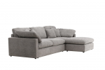 Nurga diivan Amalfi 304x182x89 Tume Hall