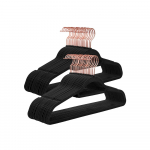 Riidepuud sametist 42.7x0.6x22cm must