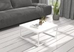 Kohvilaud BELTEN 65x65x33 cm Valge