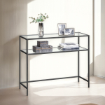 Must konsoollaud 35x100x80 cm
