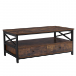 Diivanilaud sahtliga 106x60x45 cm pruun