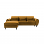 Nurgadiivan Foble 267x100x196 cm Kollane