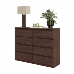Kummut 120x92.5x33.5 cm pruun