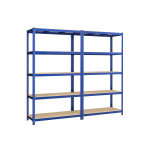 Metallriiulid 200 cm sinine