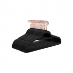 Sametist riidepuud 42.7x22x0.6 cm must