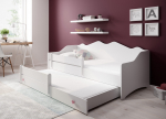 Kahekohaline voodi EMKA II 160x80 cm Valge